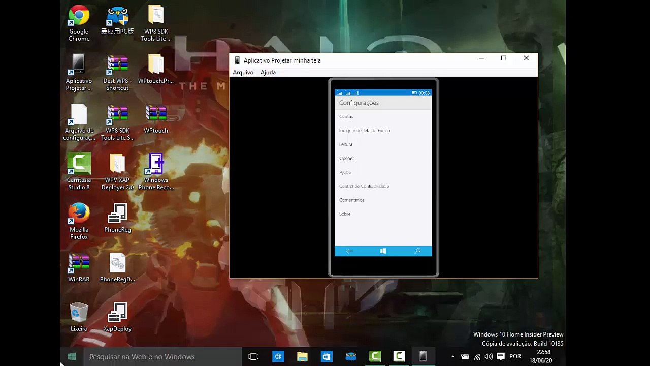 Analise da Build 10136 do Windows 10 Mobile