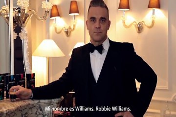 Robbie Williams, el agente secreto de Café Royal