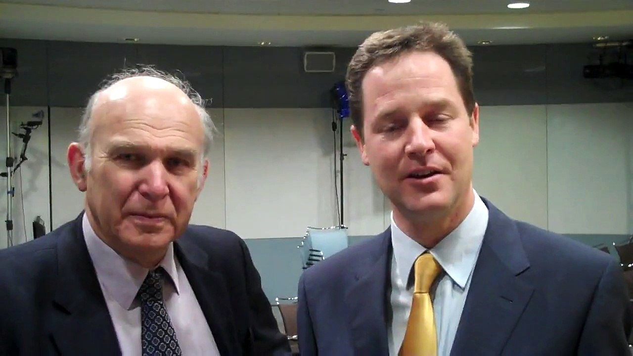 Nick Clegg & Vince Cable: Ready for Election 2010
