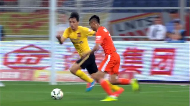 CSL: Shandong Luneng 1-2 Guangzhou Evergrande