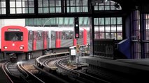 U-Bahn-Parade auf der Hamburger Hochbahn (100 Jahre Hochbahn). Mit T11,TU1,DT1,Schlepptriebwagen..