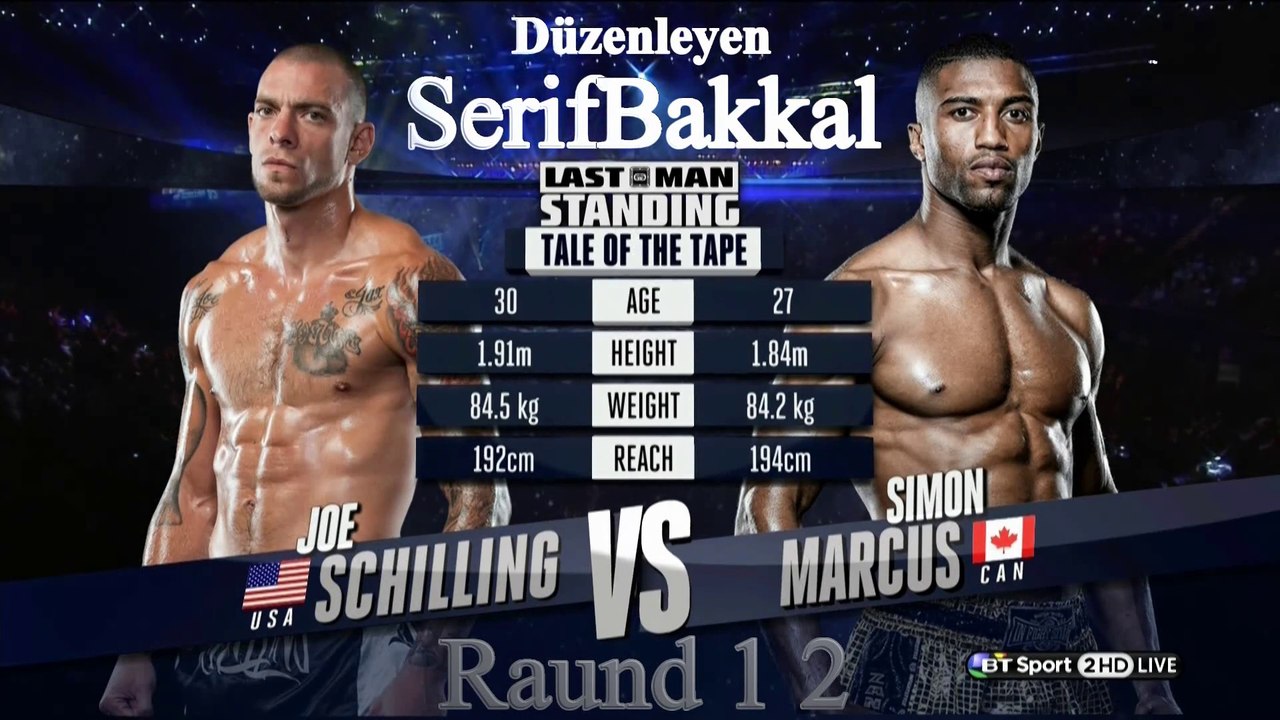 Joe Schilling - Simon Marcus GLORY 17 LosAngeles (Raund 1 2)