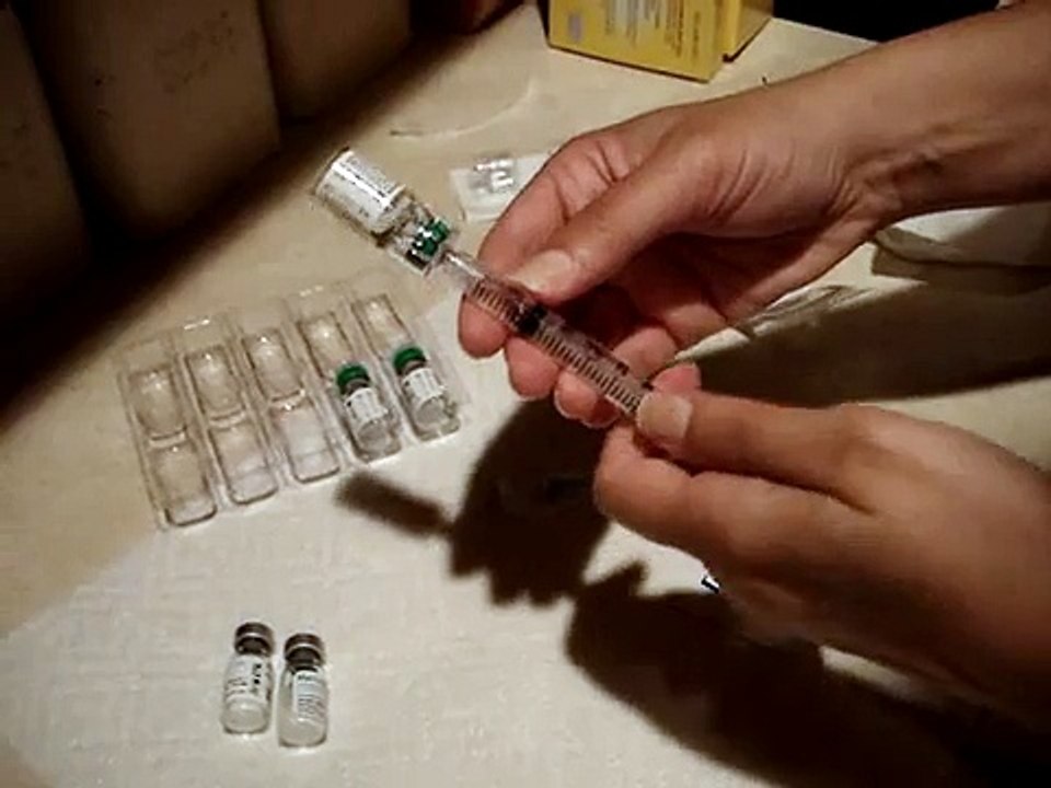 How I give myself an IVF Menopur shot