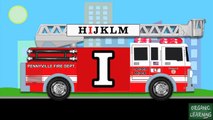 Firetruck Alphabet - Learn English ABCs - Fire Trucks for Kids