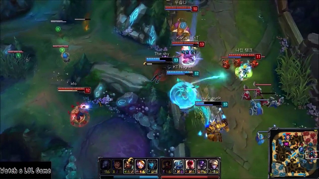 (2015-06-21) The Shy Nidalee Jungle Solo Q (Highlight.ver)