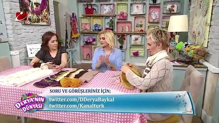 Dikişsiz Yelek Yapımı - Derya'nın Dünyası - 12 Mart 2015