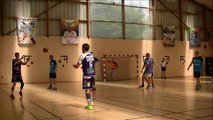 Handball Bretagne finale 2015 excellence régionale Pays d'Auray HB vs AL Loudéac 1ère mi-temps