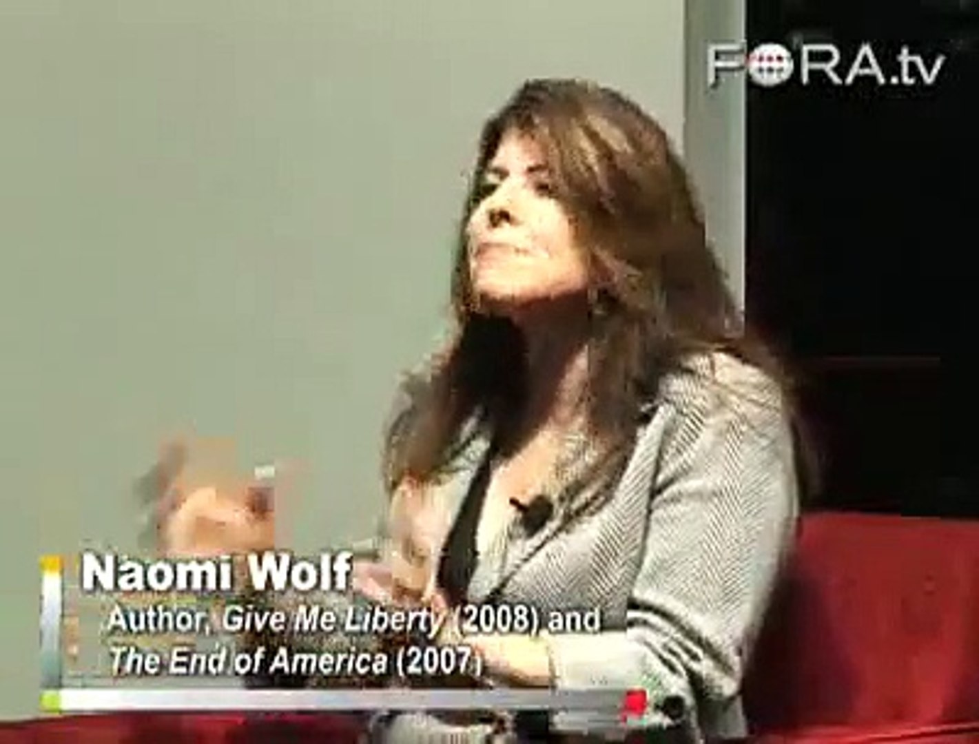 Naomi Wolf - 'Fake' Activism