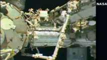 WATCH: 'UFO' spotted above astronaut as he repairs ISS | UFO Caught On Camera By NASA (Vid