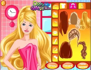 Barbie Princess Makeup Tutorial - Princess Barbie English - Barbie Movie Game