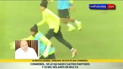 Neymar es expulsado de la Copa por insultar y agredir al árbitro en el vestuario • 2015