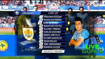 Uruguay - Paraguay LINE UP information