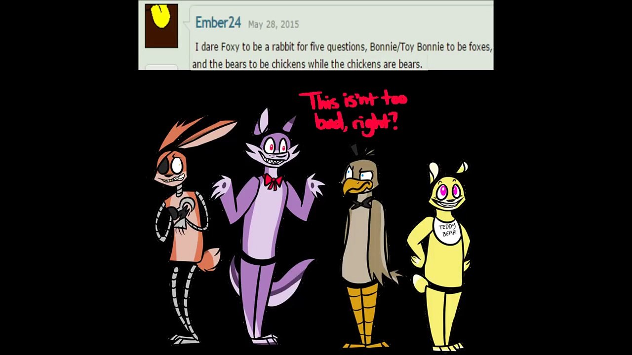 Comic Dub:Ask The FNAF Crew Dub Ep.1