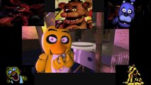 fnaf crew react's  to FNAF Animation Funny: A Little Freddy's Night (Five Nights at Freddy's SFM)
