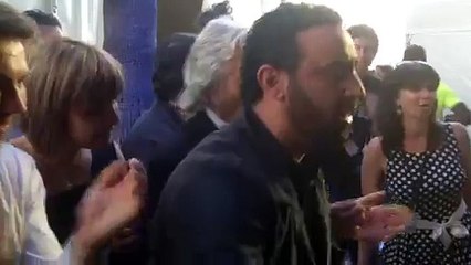 Cyril Hanouna et Daniel Guichard dans les coulisses de La Fête de la Musique 2015