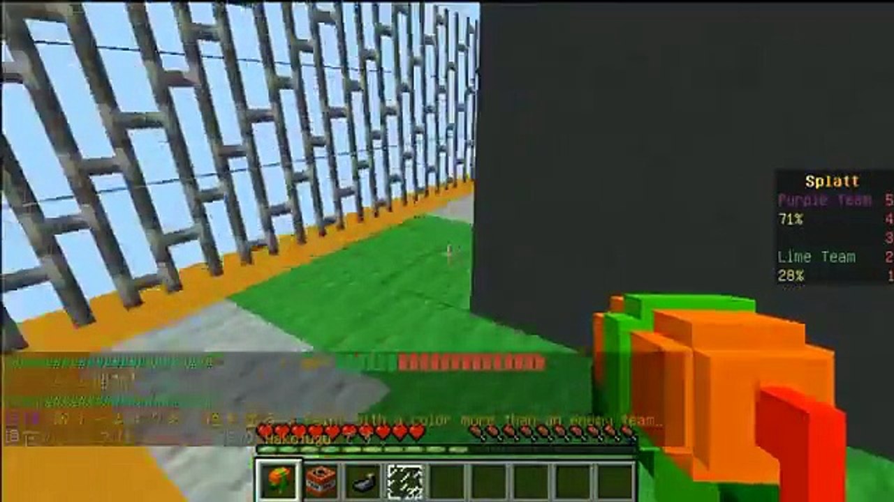 ［splatt］マイクラで世界を塗りつぶす［ゆっくり実況］