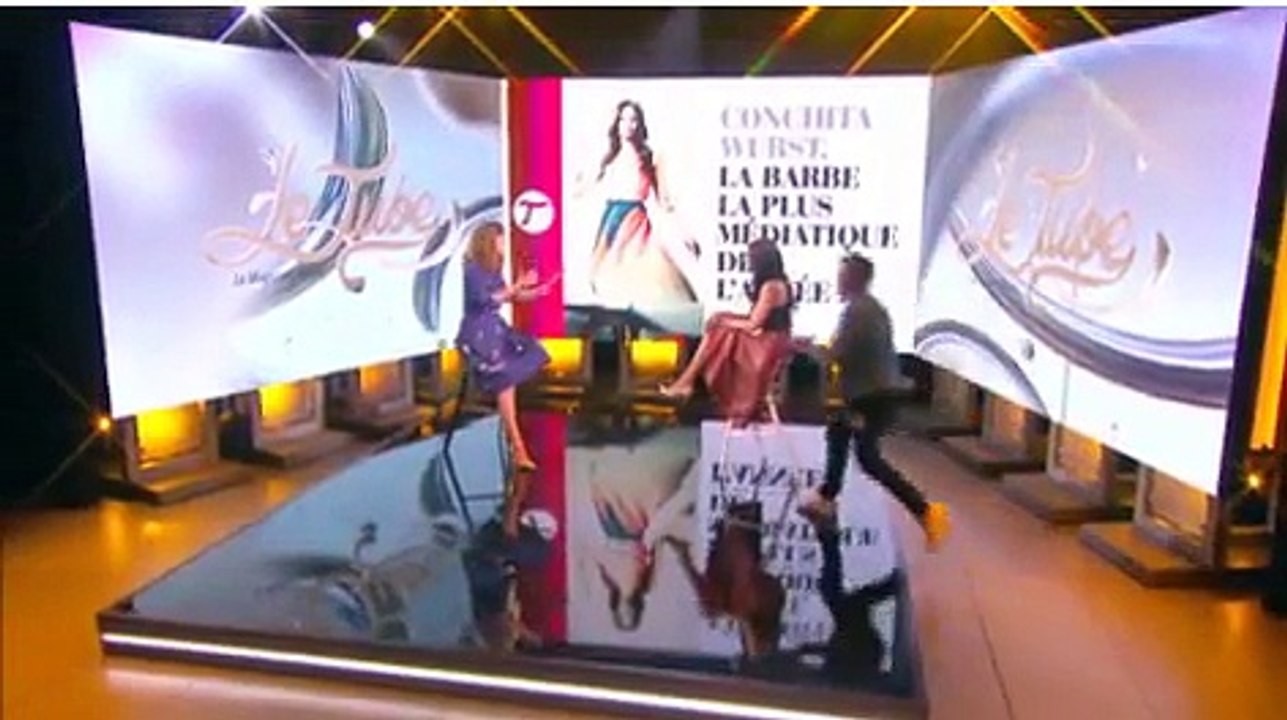 Conchita Wurst at Le Tube (Canal+) 20.06.2015