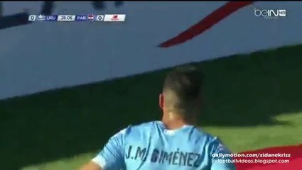 1-0 José Maria Giménez Goal | Uruguay v. Paraguay 20.06.2015