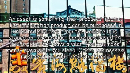 Information can be a very big money spinner on the Internet.