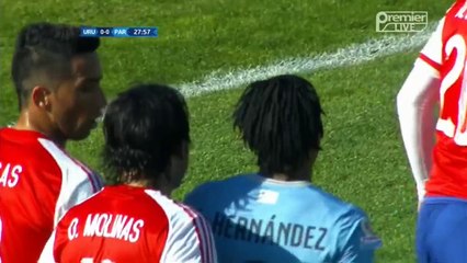 1-0 José Maria Giménez Goal | Uruguay vs Paraguay 20.06.2015