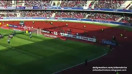 1-1 Lucas Barrios Fantastic Goal | Uruguay v. Paraguay 20.06.2015