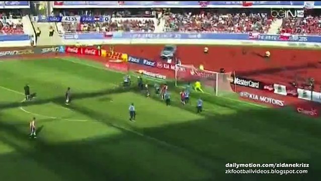 Lucas Barrios 1:1 Amazing Header | Uruguay v. Paraguay 20.06.2015