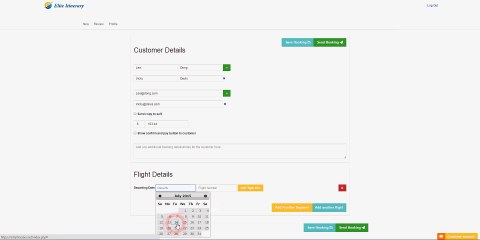 Creating and viewing itinerary