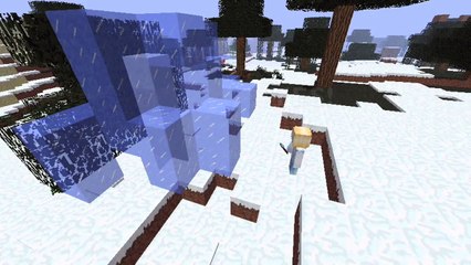 [FROZEN] If Elsa Played Minecraft - A Minecraft Machinima