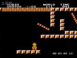 Super Mario Brothers - Frustration! Worst level ever drives player mad! (1/3)