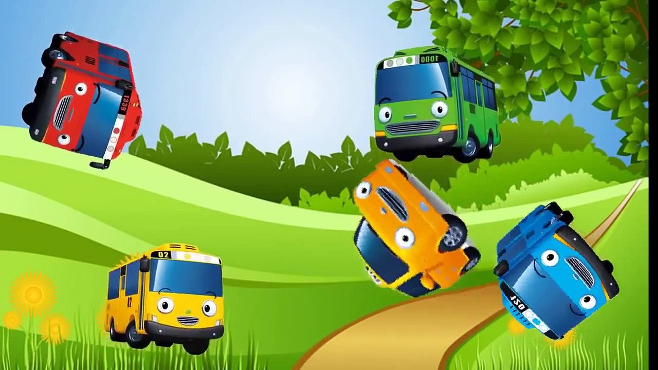 Tayo Little Bus Finger Family Nursery Rhymes for Children | Cartoon ...