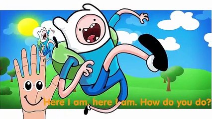 Finger Family Collection Dora The Explorer adventure time caillou paw patrol and wander over yond