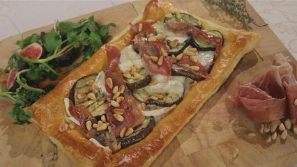 We Heart Food: Aubergine & Goat's Cheese Tart