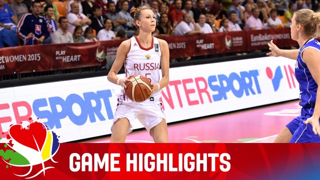 Russia v Slovak Republic - Game Highlights - Group F - EuroBasket Women 2015