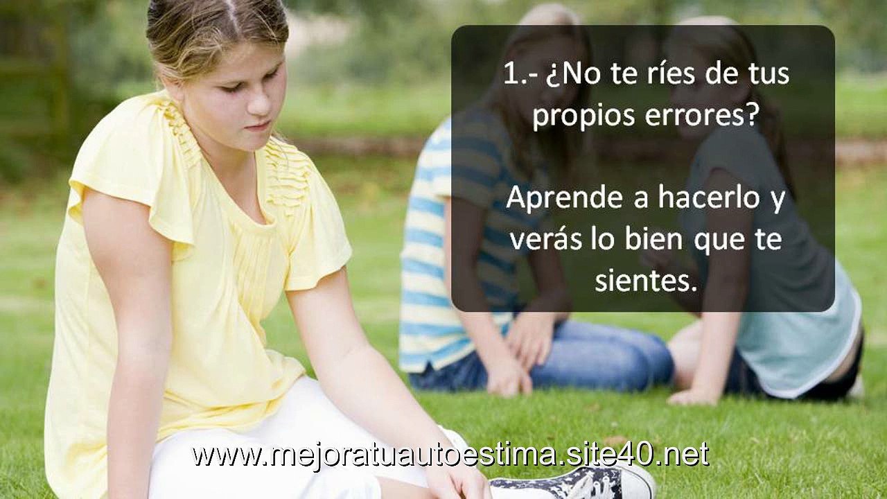 15 consejos para aumentar tu autoestima Parte II