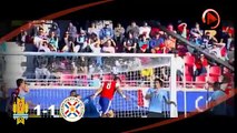 Todos Los Goles y Resumen | Uruguay 1-1 Paraguay - Copa América Chile 2015