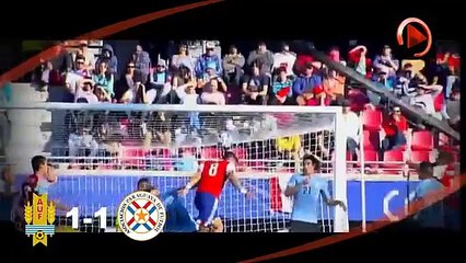 Todos Los Goles y Resumen | Uruguay 1-1 Paraguay - Copa América Chile 2015