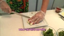Aprenda a fazer receita do Wrap de peito de peru com a Claudia Tenório!