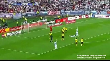 Ángel Di María Great Run and Higuaín Shot - Argentina v. Jamaica 20.06.2015
