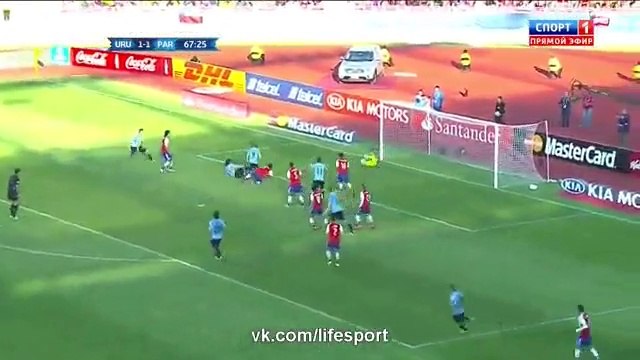 Uruguay 1 - 1 Paraguay All Goals and Full Highlights 20/06/2015 - Copa America