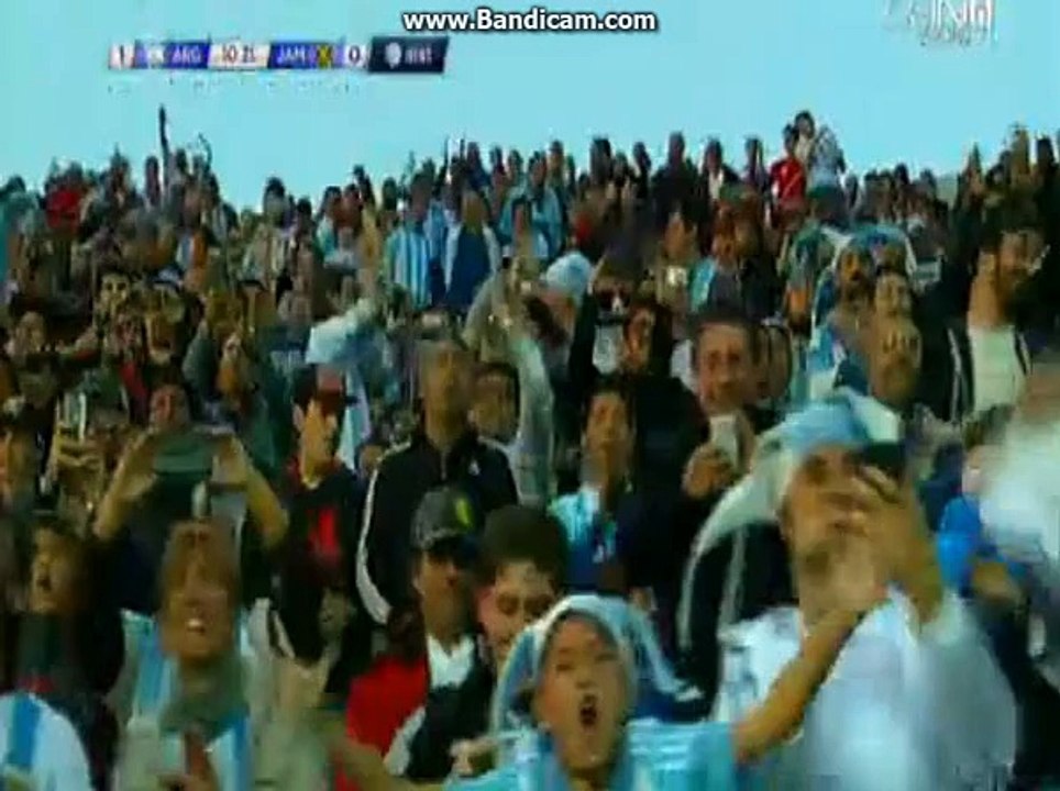 Gonzalo Higuain goal | Argentina 1-0 Jamaica 20/06/2015