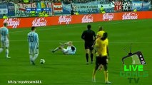 Pastore Injured Argentina 1-0 Jamaica