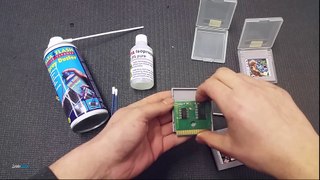 How to Clean A Game Boy Cartridge - ZanyGeek Tutorial