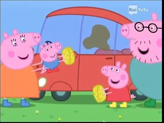 Peppa pig ITA Lavare la macchina