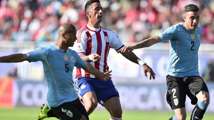 Uruguai e Paraguai empatam por 1 a 1
