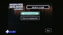 Sherlock Holmes Mysteries iPhone Game Hands-On Video