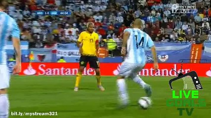 1st Half Highlights & Goal | Argentina 1-0 Jamaica