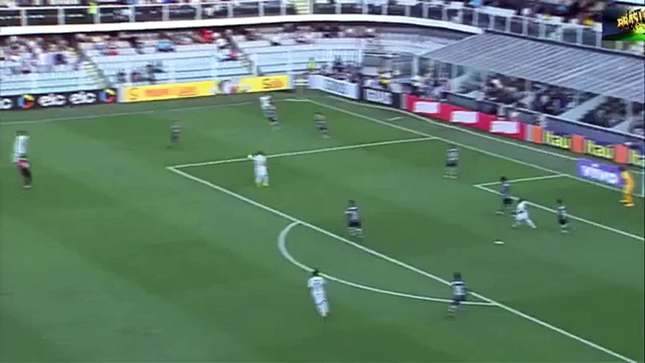 Santos 1-0 Corinthians ~ [Brasileirao] - 20.06.2015 - Golos & Resumo