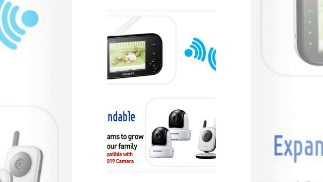 Baby Monitor Best - Samsung SEW-3037W Wireless Video Baby Monitor