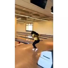 Selena Gomez Has Some Unique Bowling Skills At Big Slick Bowl