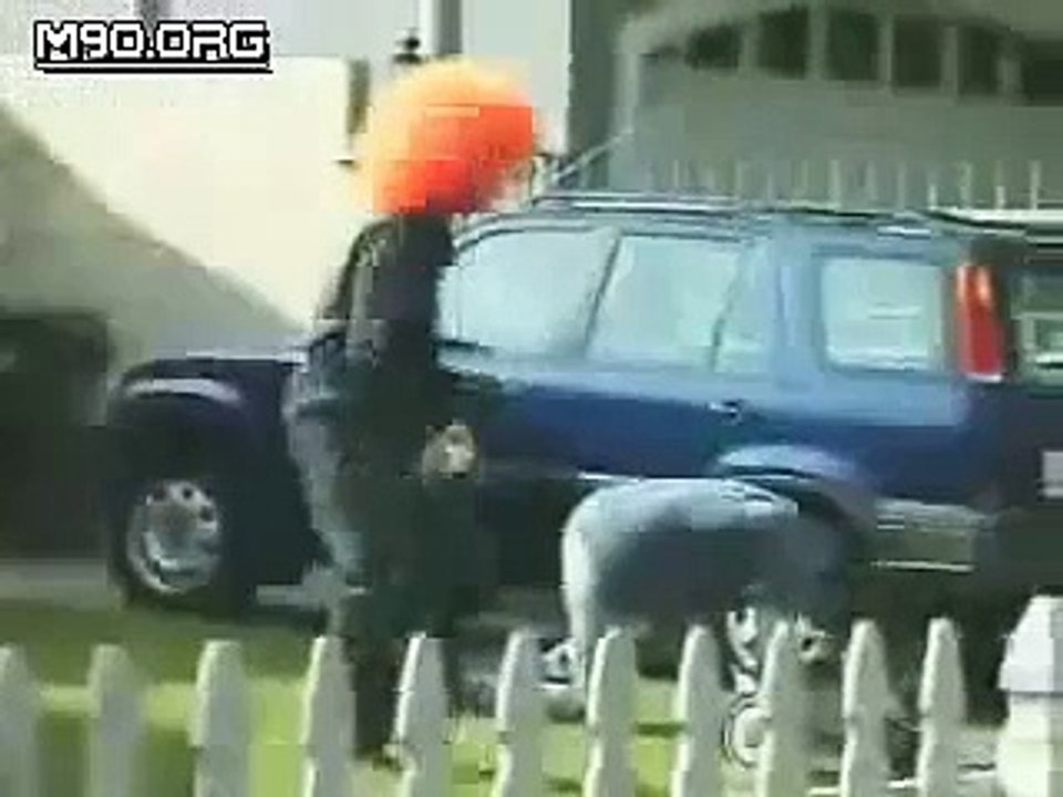 You got kicked in the nuts show